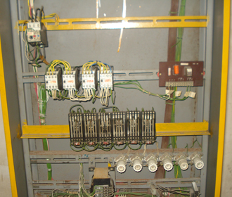 Quadro de comando VVVF - Antes