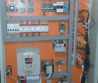 Quadro de comando VVVF - Depois